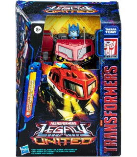 Figura Optimus Prime Transformers Legacy United Articulada 18 cms