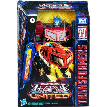 Figura Optimus Prime Transformers Legacy United Articulada 18 cms