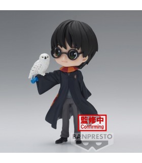 Figura Harry Potter Con Hedwig Q Posket A 14 cms