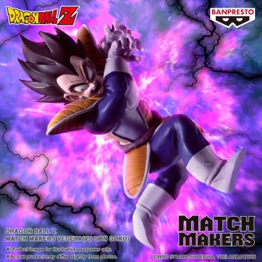 Figura Vegeta Dragon Ball Z Match Makers Vs Goku 12 cms
