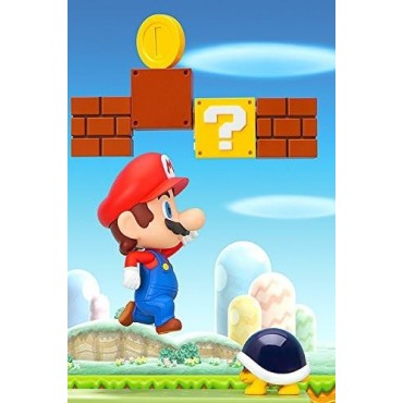 Figura Super Mario Bros Con Accesorios Nintendo 10 cms