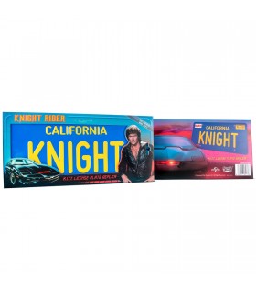 Réplica Matrícula KITT El Coche Fantástico 