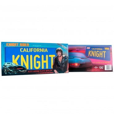 Réplica Matrícula KITT El Coche Fantástico 