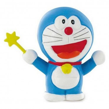 Figura Doraemon Varita Mágica 6 cms
