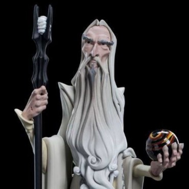 Figura Saruman El Blanco El Señor De Los Anillos Mini Epics 17 cms