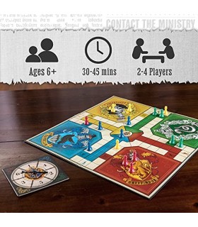 Parchís Harry Potter Hogwarts Juego de Mesa