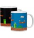Taza Super Mario Bros Clásico Edición Coleccionista Térmica Cerámica 320 mls