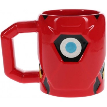 Taza 3D Reactor Iron Man Marvel Térmica Cerámica 500 mls