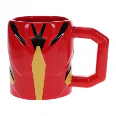 Taza 3D Reactor Iron Man Marvel Térmica Cerámica 500 mls