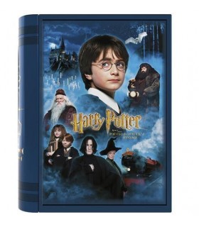 Libro Metálico Con Accesorios Harry Potter Y La Piedra Filosofal