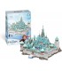 Puzle 3D Castillo De Arendelle Frozen II Disney 256 Piezas