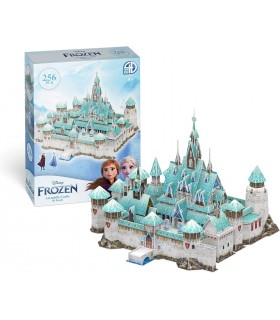 Puzle 3D Castillo De Arendelle Frozen II Disney 256 Piezas