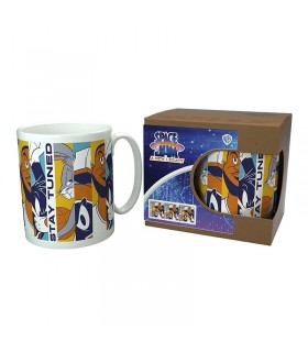 Taza Space Jam A New Legacy Stay Tuned Cerámica 320 mls