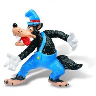 Figura Lobo Tres Cerditos Disney 8 cms