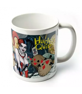 Taza Harley Quinn Number 1 Justice League DC Cómics Cerámica 320 mls