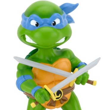 Figura Leonardo TMNT Las Tortugas Ninja Head Knockers 16,5 cms