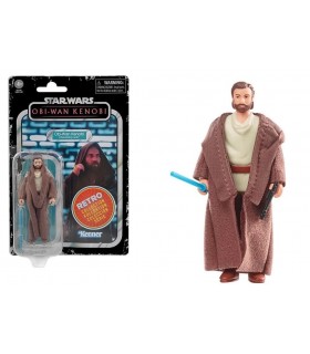 Figura Retro Obi-Wan Kenobi (Wandering Jedi) Star Wars: Obi-Wan Kenobi Articulada 9,5 cms