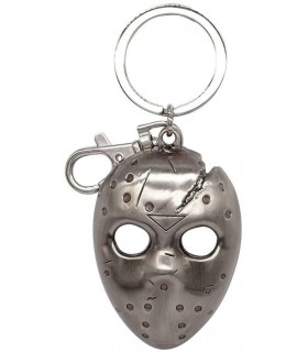 Llavero Máscara Jason Viernes 13 Metálico 