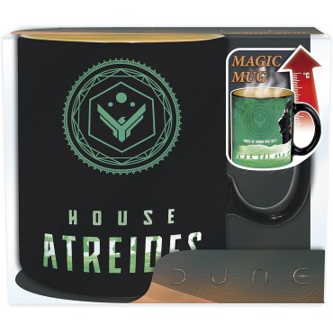 Taza Térmica Casa Atreides Y Casa Harkonnen Dune Cerámica 460 mls