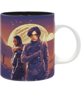 Taza Paul Atreides Y Chani Dune Cerámica 320 mls