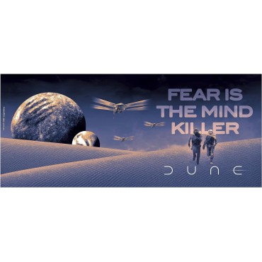 Taza Fear Is The Mind Killer Dune Cerámica 320 mls