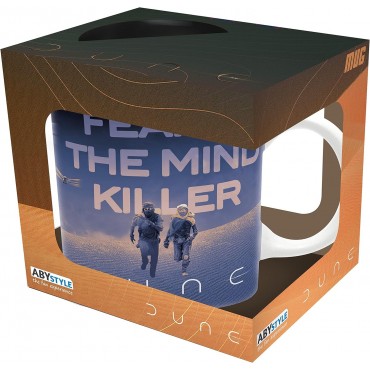 Taza Fear Is The Mind Killer Dune Cerámica 320 mls