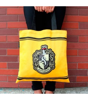 Bolsa Tote Bag Hufflepuff Harry Potter Algodón
