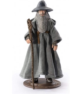 Figura Gandalf El Gris El Señor De Los Anillos Bendyfigs 19 cms