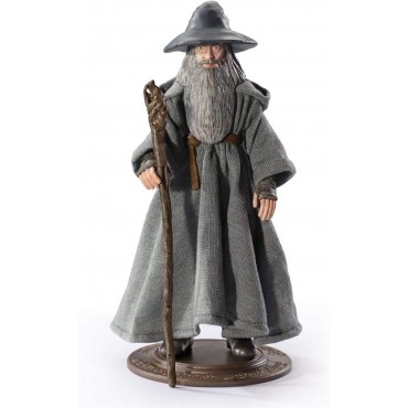 Figura Gandalf El Gris El Señor De Los Anillos Bendyfigs 19 cms