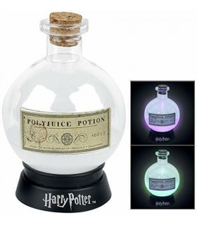 Lámpara Frasco Poción Multijugos Cambia De Color Harry Potter 14 cms