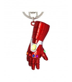 Llavero Iron-Man Inifinity Gauntlet Guantelete Del Infinito Marvel Metálico