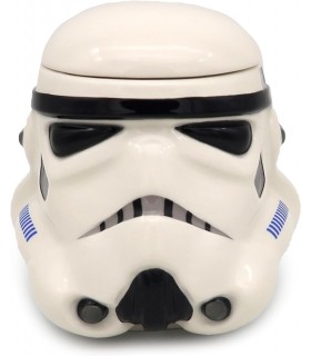 Taza 3D Casco Soldado Imperial Original Stormtrooper Star Wars Cerámica Cerámica 450 mls