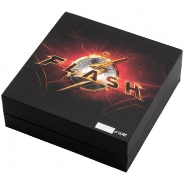 Réplica Pin Logo Flash Y Anillo De Metal DC