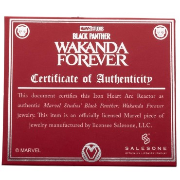Réplica Arco De Reactor Iron Heart Black Panther Wakanda Forever Marvel