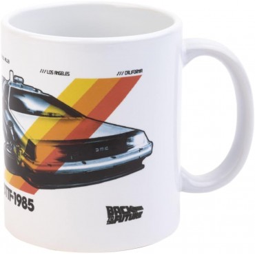 Taza Regreso Al Futuro 1985 Cerámica 320 mls