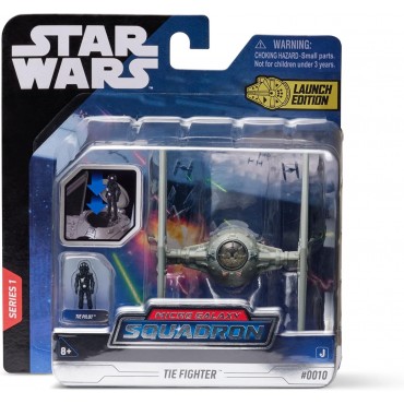 Figura Nave TIE Fighter Star Wars Micro Galaxy Squadron 12 cms
