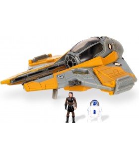 Figura Nave Anakin Skywalker's Jedi Interceptor Star Wars Micro Galaxy Squadron 8 cms