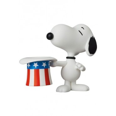Figura Snoopy Serie Americana Peanuts Uncle Snoopy 8 cms