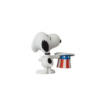 Figura Snoopy Serie Americana Peanuts Uncle Snoopy 8 cms