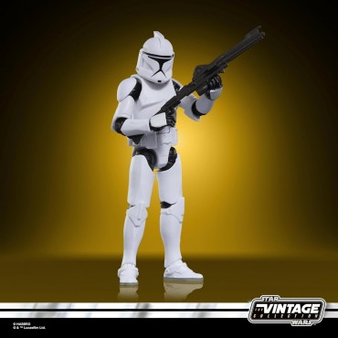 Figura Phase I Clone Trooper Star Wars Attack Of The Clones Articulada 9,5 cms