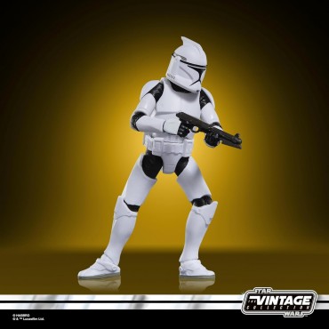 Figura Phase I Clone Trooper Star Wars Attack Of The Clones Articulada 9,5 cms