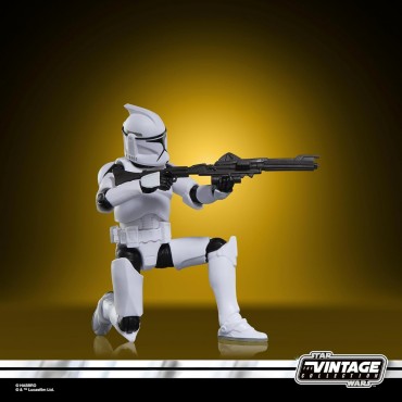 Figura Phase I Clone Trooper Star Wars Attack Of The Clones Articulada 9,5 cms