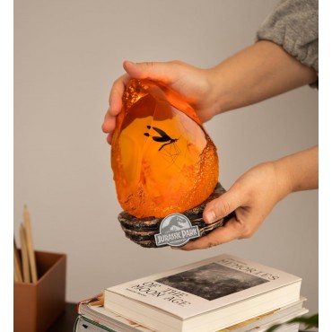 Lámpara Ámbar Jurassic Park 20 cms