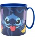 Taza Just Stitch Lilo & Stitch Disney Plástico 350 mls