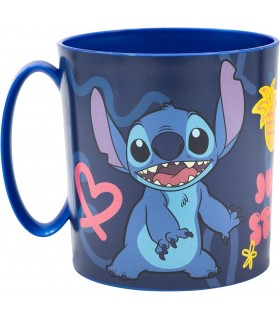Taza Just Stitch Lilo & Stitch Disney Plástico 350 mls