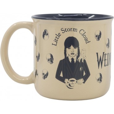 Taza Young Adult Wednesday Cerámica 400 mls