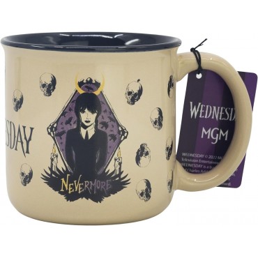Taza Young Adult Wednesday Cerámica 400 mls