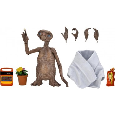 Figura Ultimate E.T. El Extraterrestre 40 Aniversario Articulada 12 cms