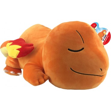 Peluche Charmander Dormilón Pokémon 45 cms