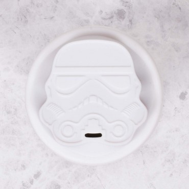 Vaso De Viaje Original Stormtrooper Star Wars Blanca Cerámica 275 mls